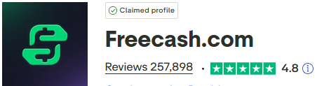 freecash trustpilot logo