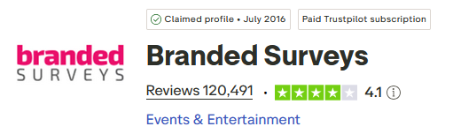 Branded trustpilot
